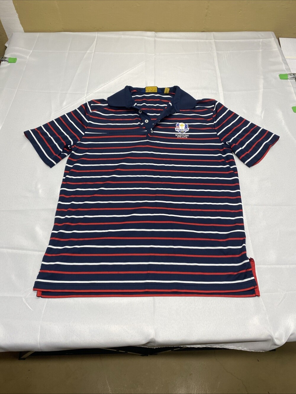 Polo Golf Ralph Lauren 2020 Ryder Cup Whistling Straits Polo Size Medium!Striped